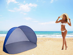 Gran tienda de playa autoplegable uv jardín pantalla cubierta
