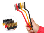 Jeu de brosses métalliques 3 pcs.
