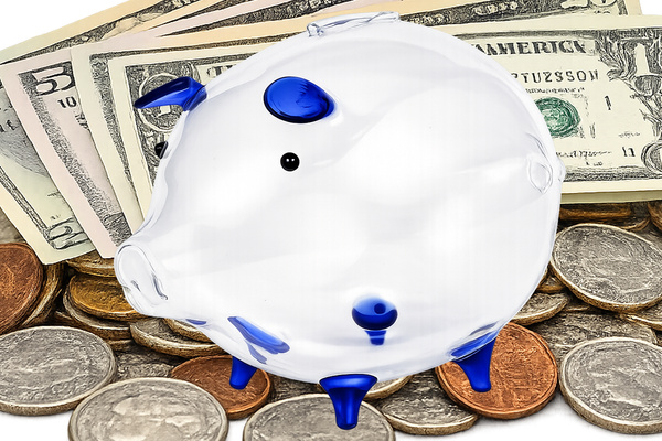 HUCHA CERDITO GRANDE AZUL (36)