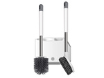 Escobillero silicona wc set doble 2en1 inodoro