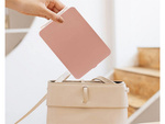 Led illuminated make-up mirror folding travel mirror