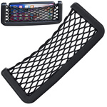 Car organiser mesh pocket for phone