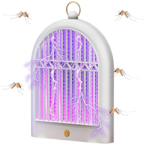 Lampă electrică cu led insecticid uv pentru țânțari muște pandantiv 2 moduri usb