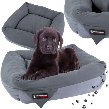 Lit pour chien chat lit moelleux canapé coussin moyen