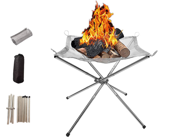 Camping portabil pliabil foc de tabără stand
