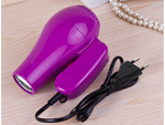 Folding travel hair dryer quiet 850w