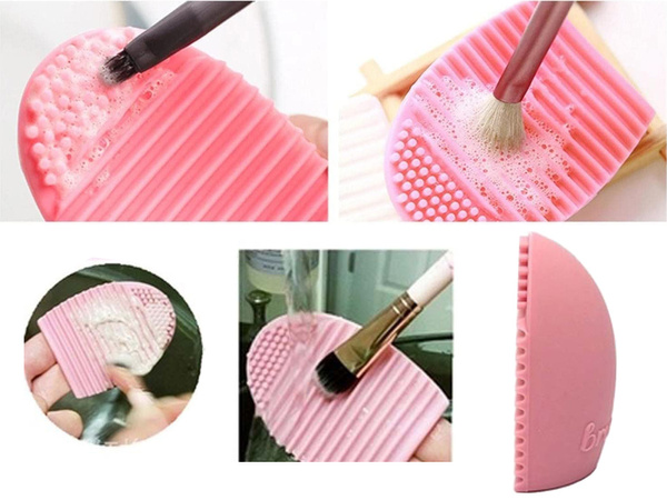 Brush cleaner brush cleaning egg