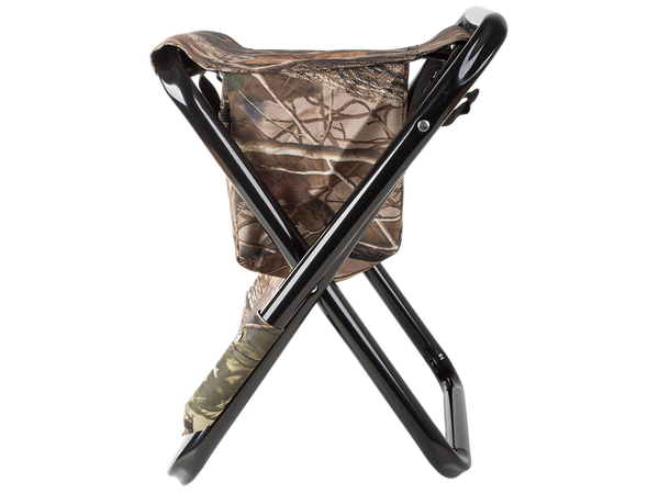 Fishing chair with backrest and carry bag