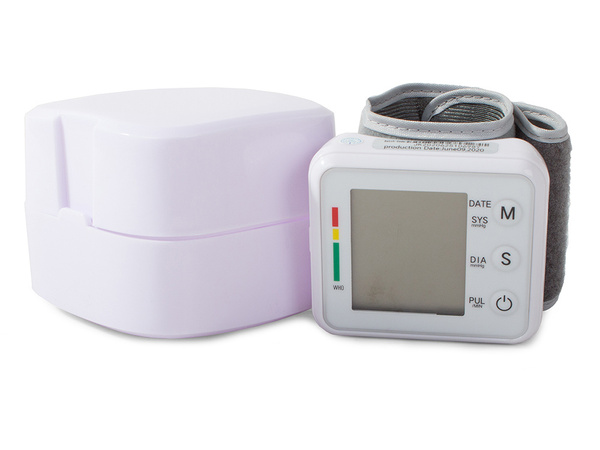 Electronic wrist blood pressure monitor lcd case
