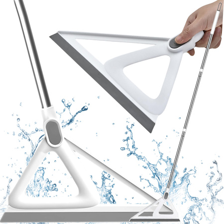 Vandens surinkimo grandiklis grindims, langams, stiklams, veidrodžiams šluota grandiklis