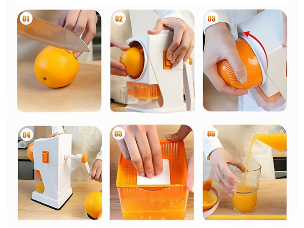 Presseur de jus d'orange presseur d'agrumes 500ml manuel