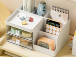 Organiseur de bureau étagères pour cosmétiques petits objets tiroirs armoire