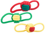 Dog toy chew tug rope strong long