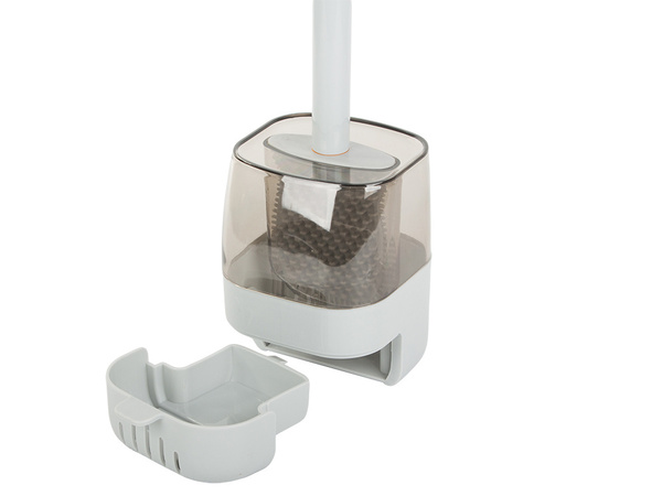 Silikon-toilettenbürste für das badezimmer mit flüssigkeitsspender