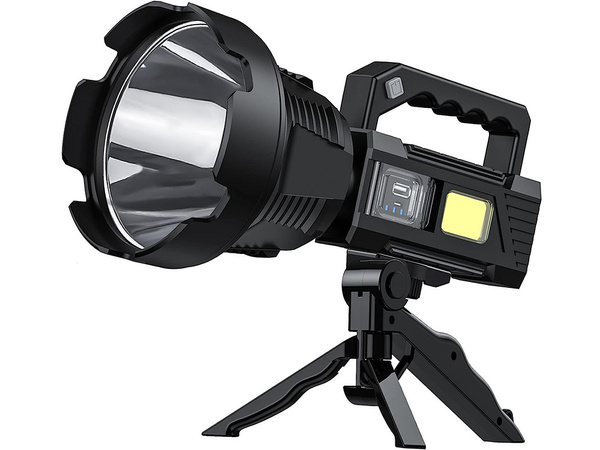 Torch searchlight tripod cree led xhp90 cob