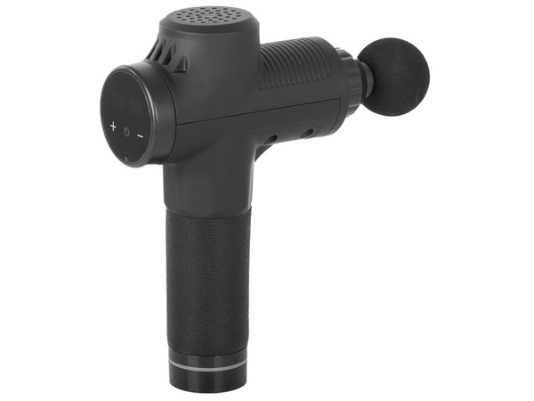 Massage pistole körper massager lcd leistungsstarke drahtlose set koffer