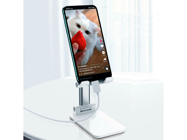 Soporte plegable para teléfono móvil y tableta