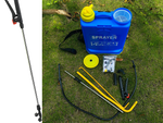 Backpack pressure sprayer garden hand sprayer lance 16l