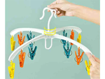 Sock dryer ropa interior perchero 12x clips set