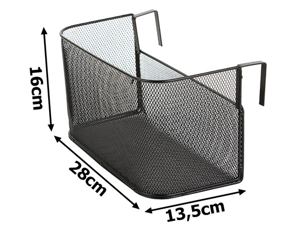 Korb metall tür-organisator küche hängendes regal