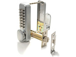 Code lock mechanical code lock keypad handle without batteries