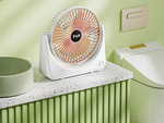 Namizni ventilator ventilator brezžični usb tihi polnilni 3 načini
