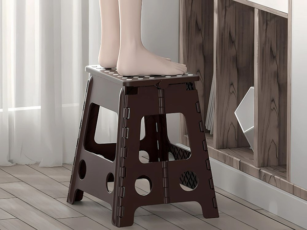 Folding tablet large stool holding stool durable folding stool 39cm