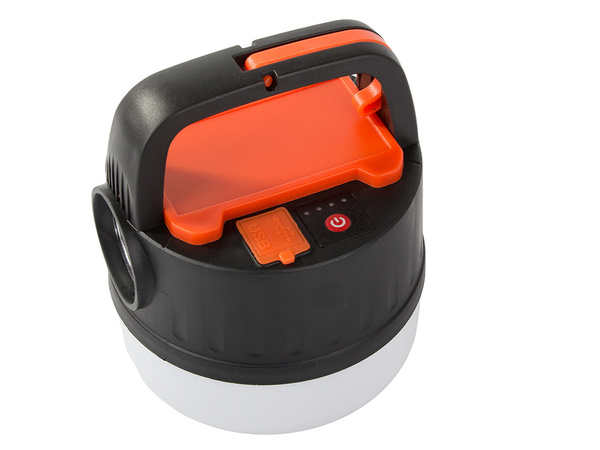 CAMPING CAMPING LUZ RECARGABLE LED USB REFLECTOR TURISTA GANCHO