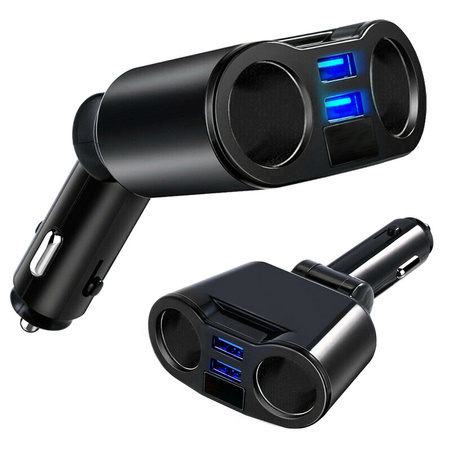 Cigarette lighter distributor charger 2 usb