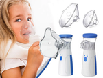 Inhalador nebulizador malla inalámbrico portátil máscara silenciosa