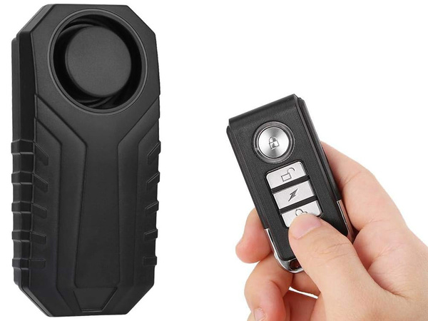 Hlasitý alarm pro motorku proti krádeži houkačka dálkové ovládání
