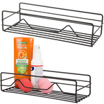 Loft baño ducha estante colgante estante de metal