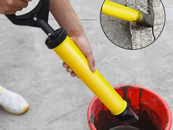 Pompe extrudeuse de chantier pour ciment, mortier, colle et coulis 4 buses