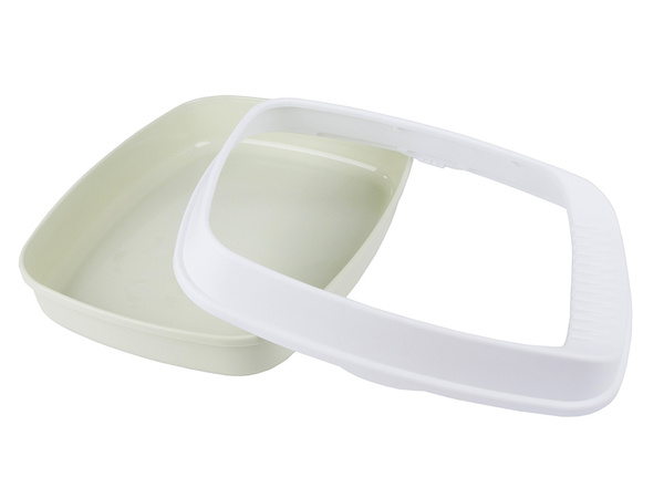 Soldna bac à litière pour chat ouvert avec cadre toilette pour litière + pelle grand