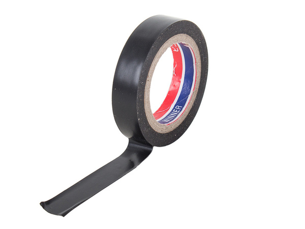 Puternic pvc izolație bandă negru impermeabil 18m