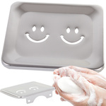 Jabonera de metal estante de baño
