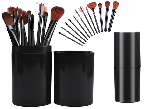 Set de pinceaux de maquillage professionnel 12 pièces