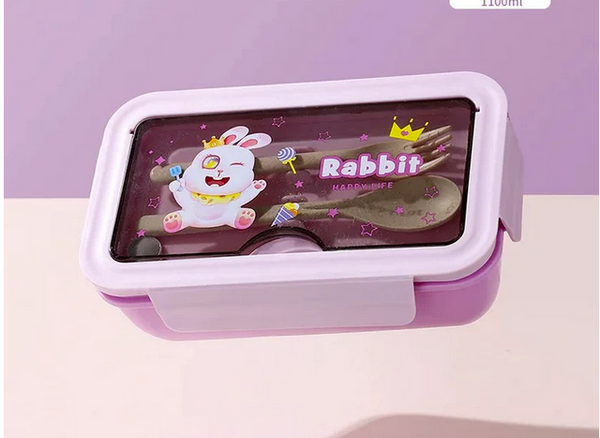 LUNCH BOX 1.1L HXD6627 PURPLE (72) GAB_A