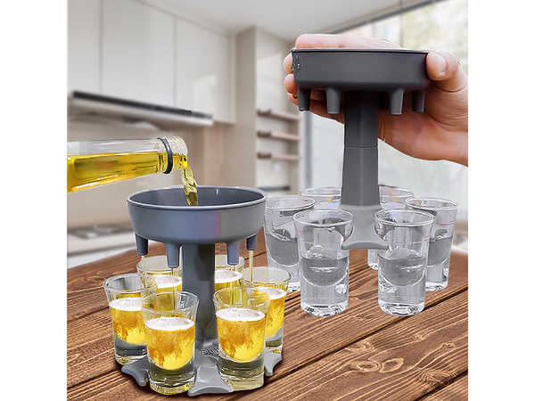 Drinks glass dispenser pouring machine