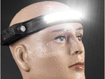 HEADLAMP LED BATTERY-POWERED USB HEADLAMP WITH MOTION SENSOR 3 STRAPS