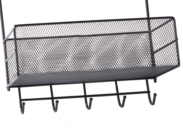 Metal organiser hanging shelf kitchen shelf bathroom hanger