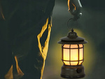 Camping camping lamp rechargeable led usb tourist hook torch