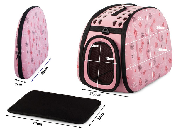 Bolsa de transporte para perro gato xl
