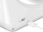 Stolný ventilátor bezdrôtový usb tichý dobíjateľný 3 režimy