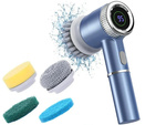 Brosse rotative électrique sans fil pour le nettoyage de la cuisine 5in1