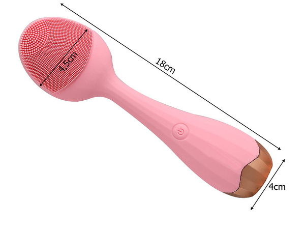 Facial cleansing brush sonic massager