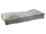 Caja armario organizador cremallera grande para zapatos ropa de cama