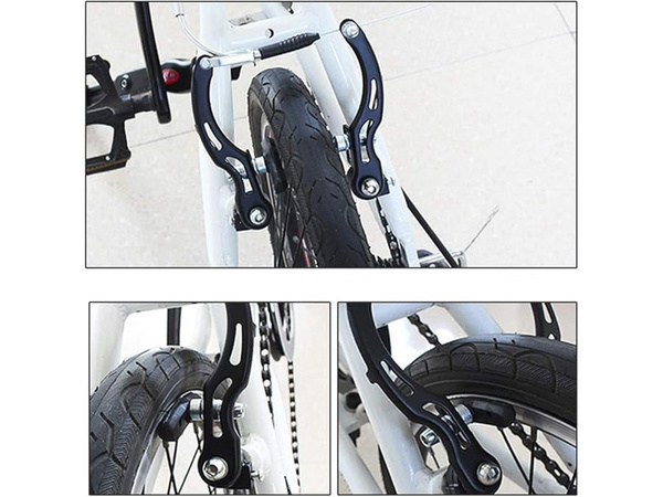 Brzdové doštičky na bicykel v- breake set so závitom cyklistické čeľuste