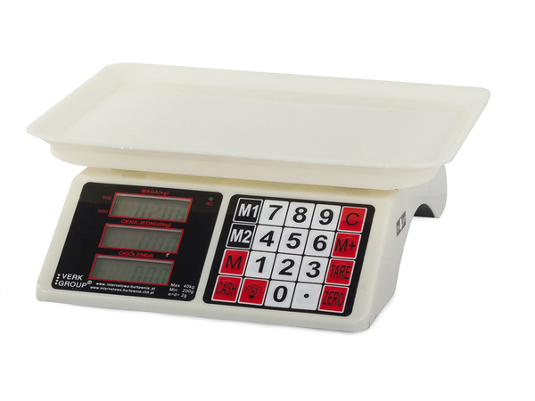 Elektroniline kalkulatsiooniline kaalu 40kg 2g