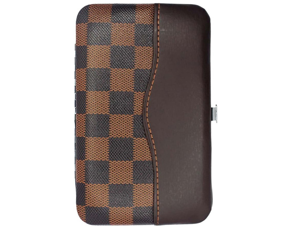 Набор для ногтевого искусства маникюр педикюр случае ногтей кусачки 7 предметов